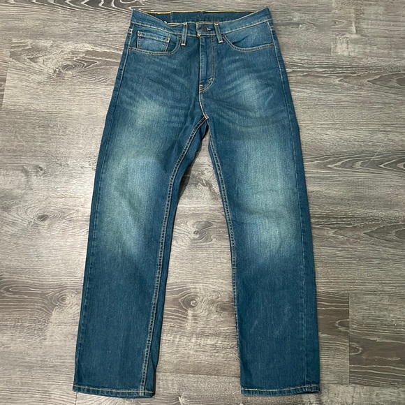 Levi's Men's 505 Straight Leg Jeans Size 31x30 - Picture 3 of 5